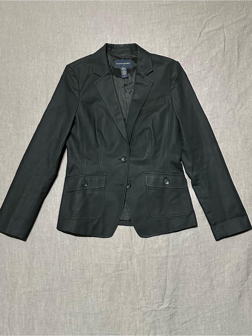Banana Republic Black Women's Single-Breasted Blazer